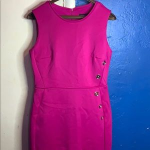 Pink midi dress by EnFocus Studio